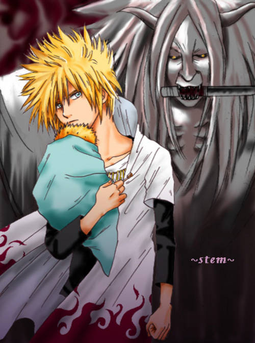 Fourth Hokage (Yondaime) and Naruto 14